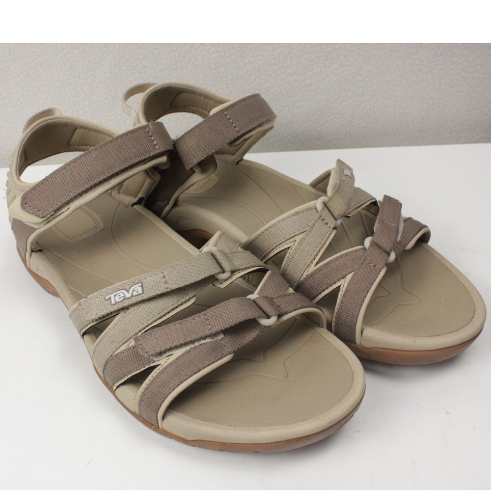 Teva Tirra Sandals Women 8.5  Beige Sport Hiking Outdoor Strappy